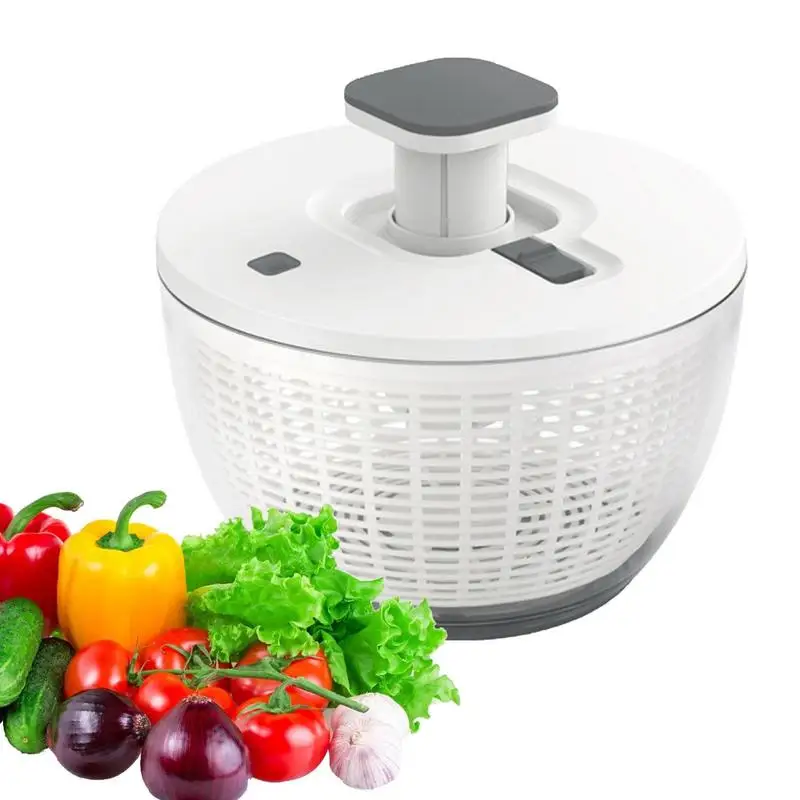 Fruit And Vegetable Washing Spinner Salad Spinner Large Manual Lettuce Spinner & Fruits Vegetable Washer Dryer With Secure Lid
Fruit And Vegetable Washing Spinner Salad Spinner Large Manual Lettuce Spinner & Fruits Vegetable Washer Dryer With Secure Lid