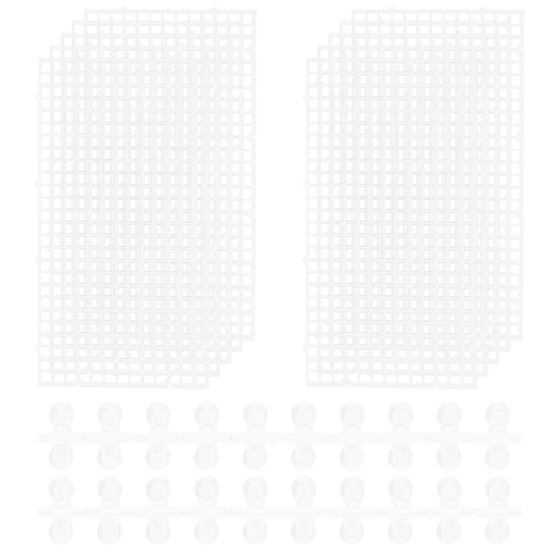 10PCS Aquarium Divider Fish Tank Divider Filter Grids Separation Grid Tray Isolation Board Grid With 20 PCS Sucker Clips
10PCS Aquarium Divider Fish Tank Divider Filter Grids Separation Grid Tray Isolation Board Grid With 20 PCS Sucker Clips