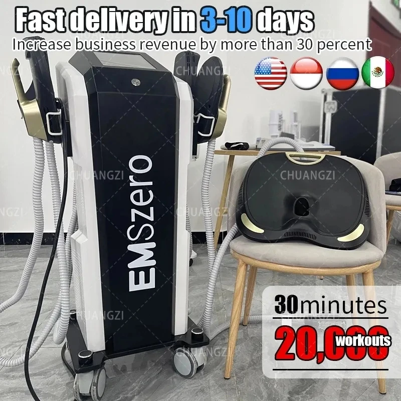 

14 Tesla 6500W DLS EMS NEO Body Sculpting Machine EMS Weight Loss Stimulate Muscle Slimming Home Appliances Nova RF Emszero