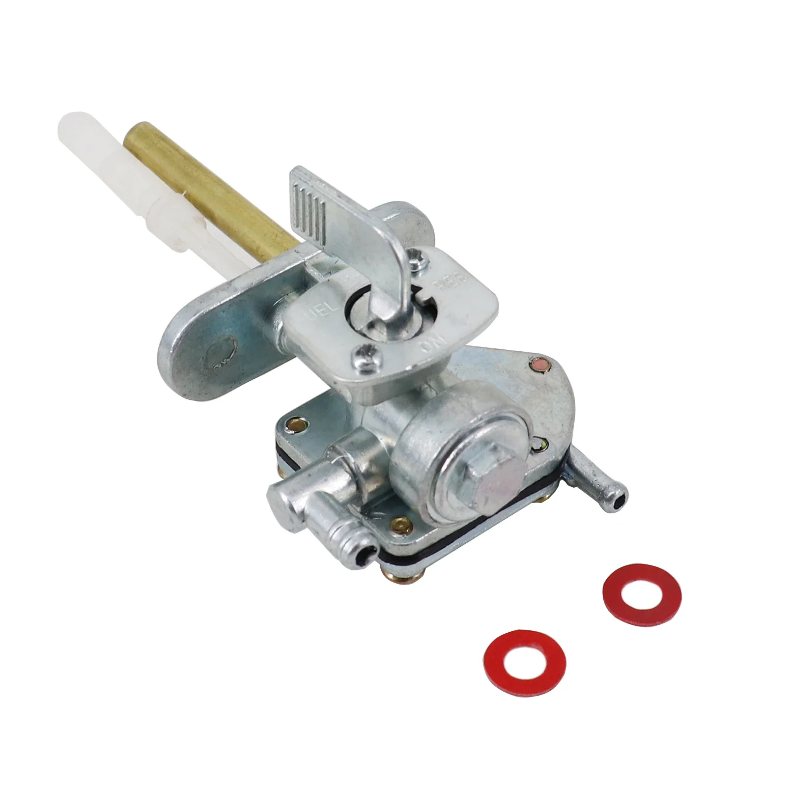 Motorcycle Aluminum Fuel Petcock Switch Oil Tank Valve Tap for Suzuki TS100 TS125 TS185 TS250 TM75 TM100 TM125 TM250 TM400
Motorcycle Aluminum Fuel Petcock Switch Oil Tank Valve Tap for Suzuki TS100 TS125 TS185 TS250 TM75 TM100 TM125 TM250 TM400