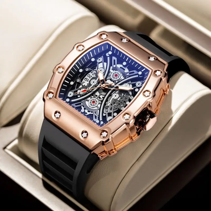 Men's Fully Automatic Waterproof Watch Luminous Date Watch Fashion Quartz Watch Ultra Thin Relogio Masculino 2023 New
Men's Fully Automatic Waterproof Watch Luminous Date Watch Fashion Quartz Watch Ultra Thin Relogio Masculino 2023 New