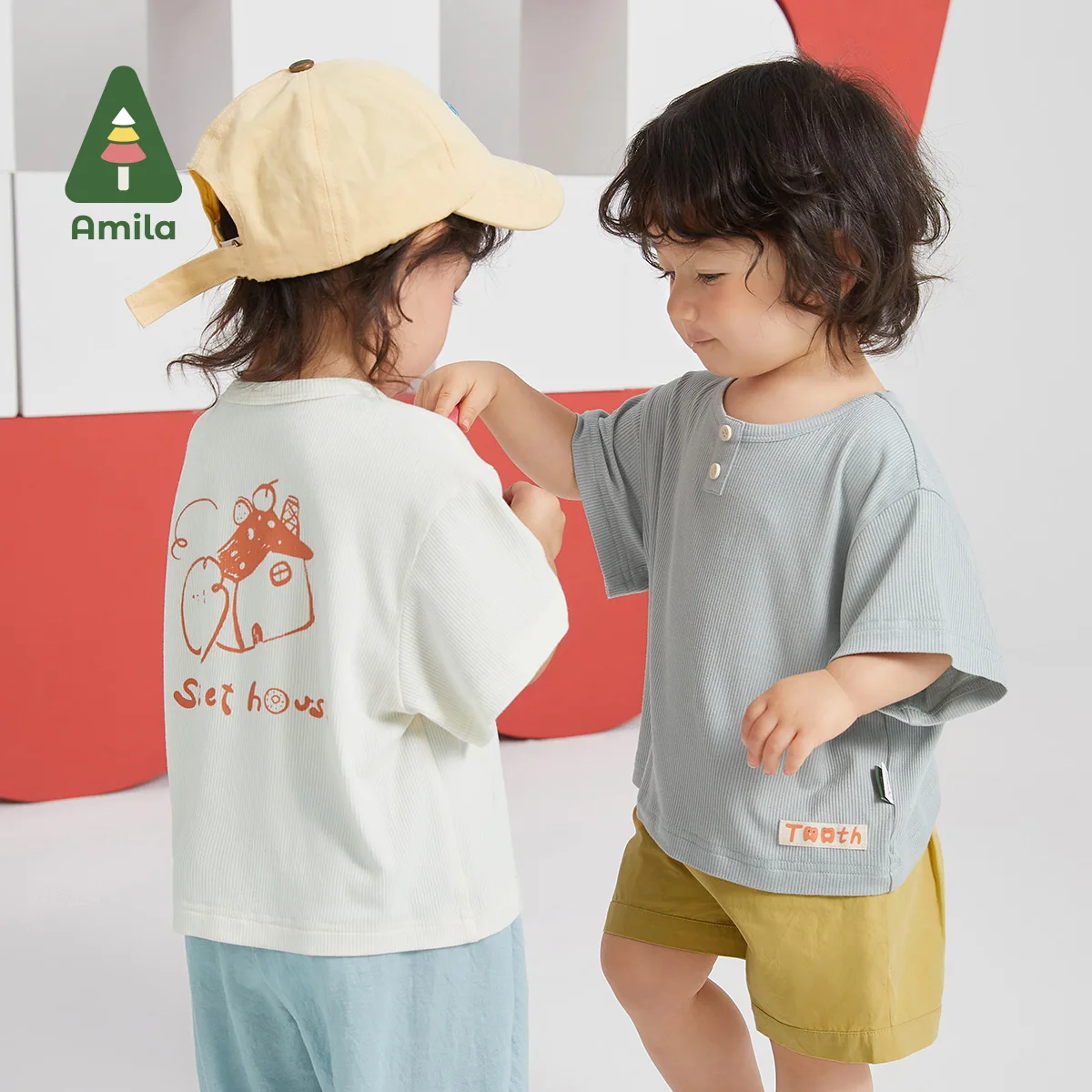 Amila Baby T-Shirt 2023 Summer New Girls Boys Modal Fabric Cool Breathable Tops Toddler Tees Short Sleeve Children Clothing
Amila Baby T-Shirt 2023 Summer New Girls Boys Modal Fabric Cool Breathable Tops Toddler Tees Short Sleeve Children Clothing