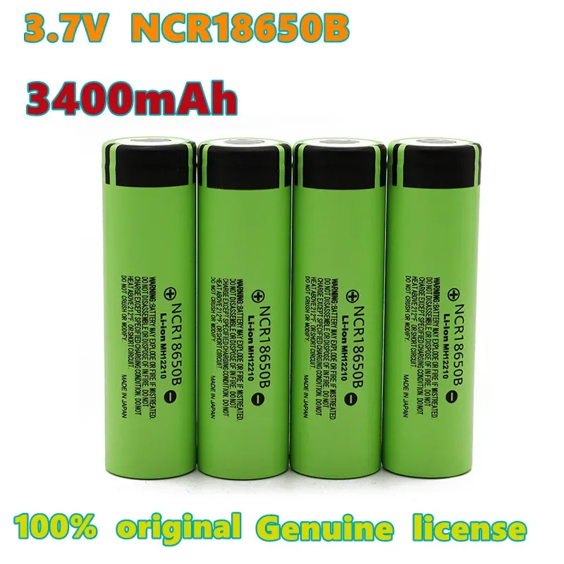 100% Original 18650 battery NCR18650B 3.7v 3400mah 18650 rechargeable lithium battery for flashlight batteries
100% Original 18650 battery NCR18650B 3.7v 3400mah 18650 rechargeable lithium battery for flashlight batteries