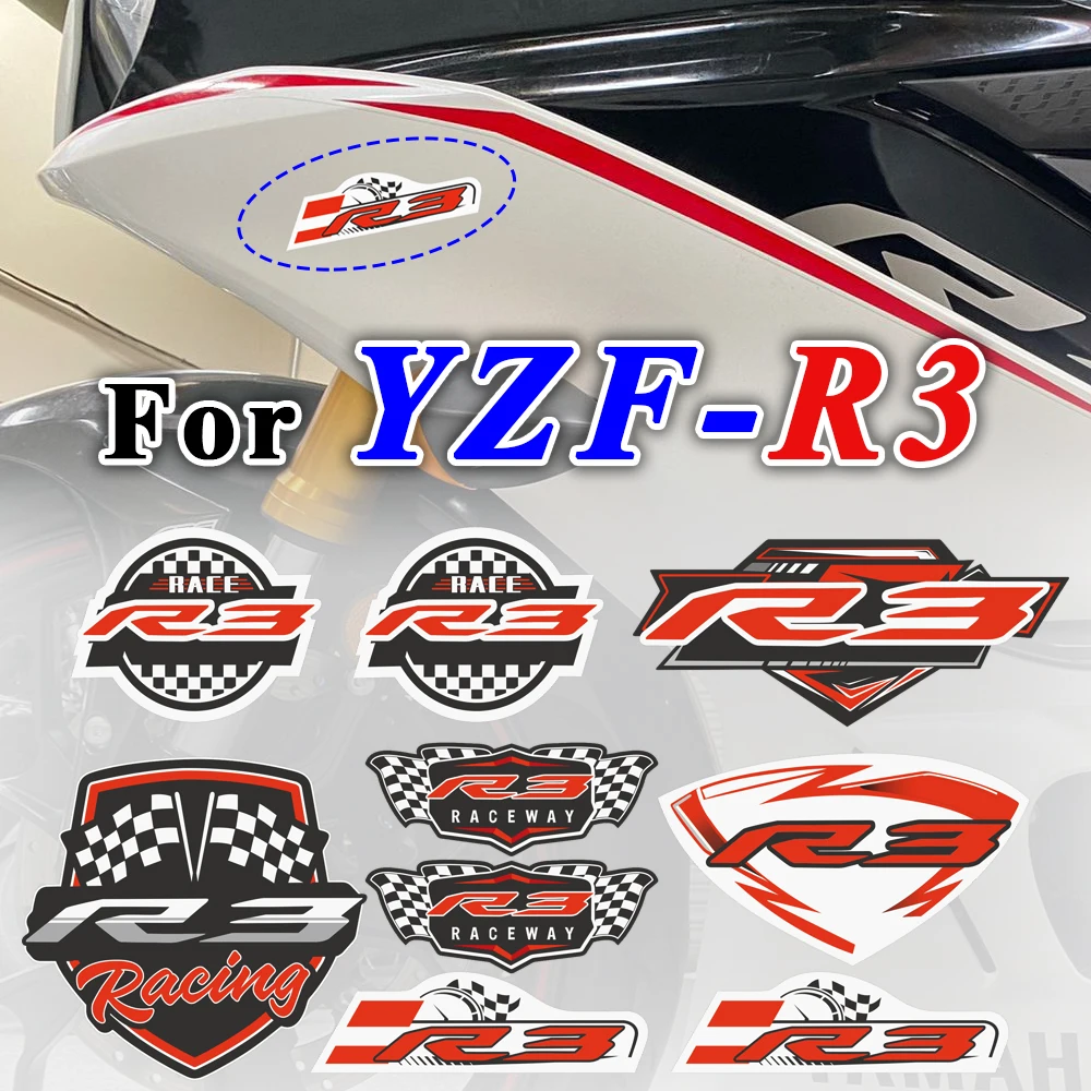 For Yamaha YZF R3 Accessories 2021 2022 2023 2024 Waterproof Motorcycle Sticker PVC Badges Decal Decoration For YZF-R3 2015-2020
For Yamaha YZF R3 Accessories 2021 2022 2023 2024 Waterproof Motorcycle Sticker PVC Badges Decal Decoration For YZF-R3 2015-2020