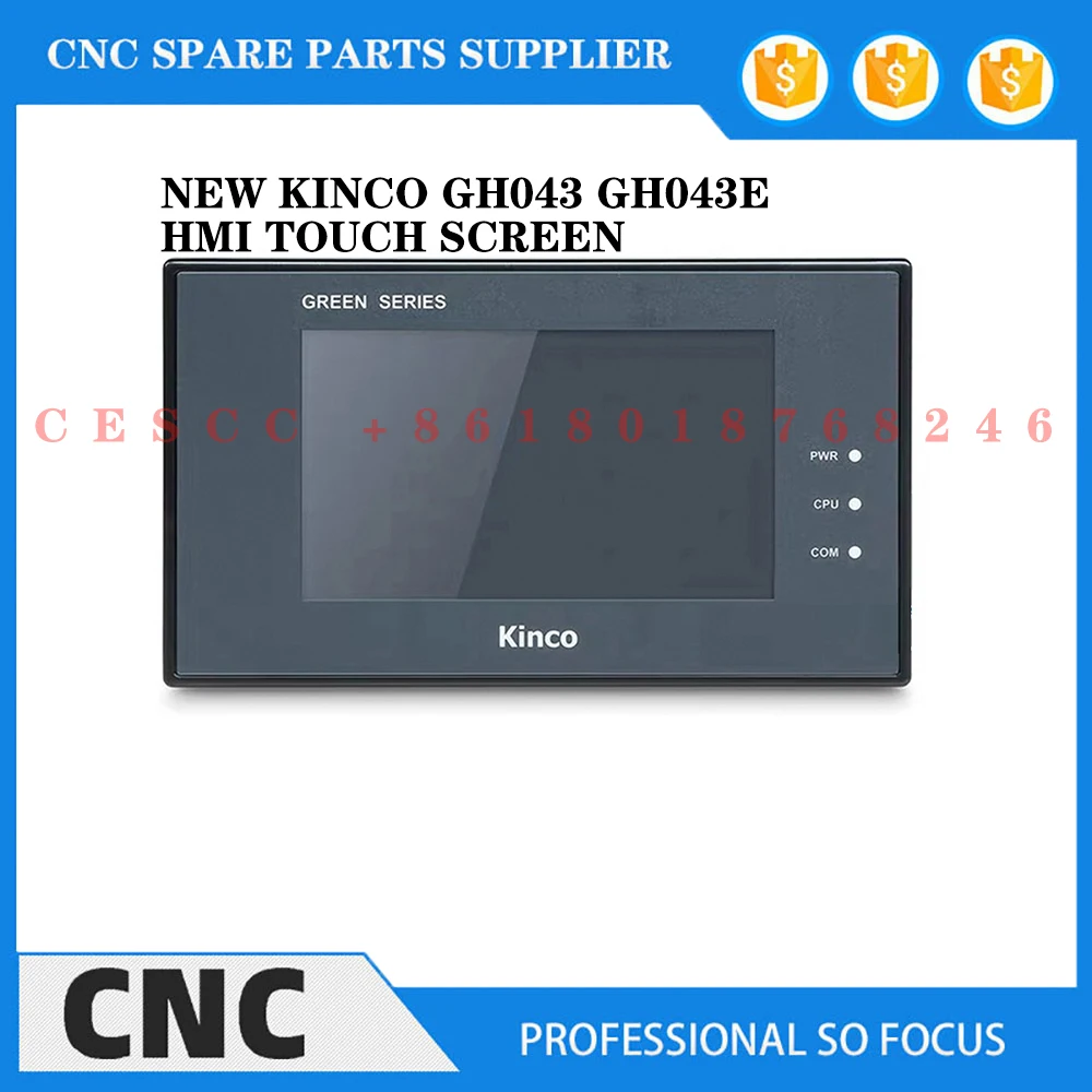 Новый сенсорный экран Kinco GH043 GH043E HMI, 4,3 дюйма, 480*272, USB-хост MT4220TE, интерфейс человека-машины, замена, HMI зеленая серия
Новый сенсорный экран Kinco GH043 GH043E HMI, 4,3 дюйма, 480*272, USB-хост MT4220TE, интерфейс человека-машины, замена, HMI зеленая серия