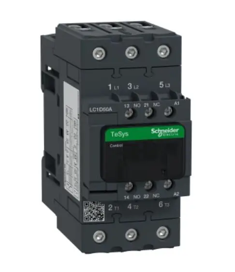 LC1D50A LC1D50AB7 TeSys D контактор-3P(3 NO) - AC-3 - = 440 В 50 A - 24 В переменного тока 50/60 Гц катушка
LC1D50A LC1D50AB7 TeSys D контактор-3P(3 NO) - AC-3 - = 440 В 50 A - 24 В переменного тока 50/60 Гц катушка
