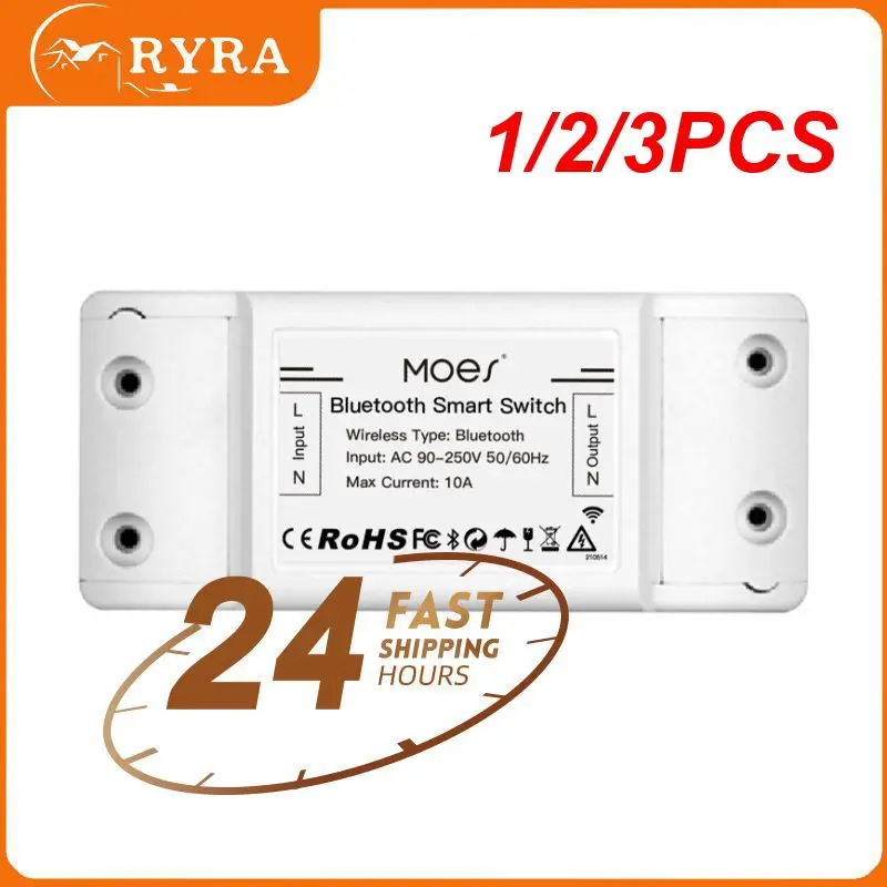 1/2/3PCS Bluetooth -Fi Smart Light Switch Timer Smart Life APP Wireless Remote Control Works with Alexa Home
1/2/3PCS Bluetooth -Fi Smart Light Switch Timer Smart Life APP Wireless Remote Control Works with Alexa Home