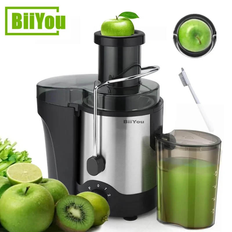 BiYou Stainless Steel Juicer - Original Liquid Machine for Household Use with 600ml Capacity - Powerful Blenders and Juicers for
BiYou Stainless Steel Juicer - Original Liquid Machine for Household Use with 600ml Capacity - Powerful Blenders and Juicers for