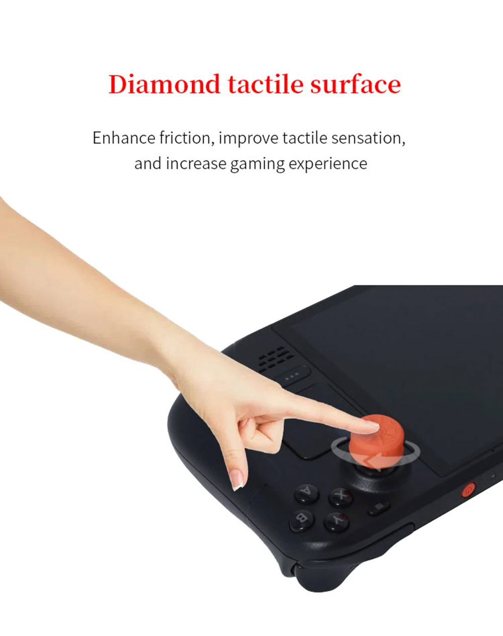 6Pcs Handheld Joystick Silicone Cap for Steam Deck LCD / OLED Game Controller Thumb Grip Set Analog Stick Cap 6Pcs Handheld Joystick Silicone Cap for Steam Deck LCD / OLED Game Controller Thumb Grip Set Analog Stick Cap