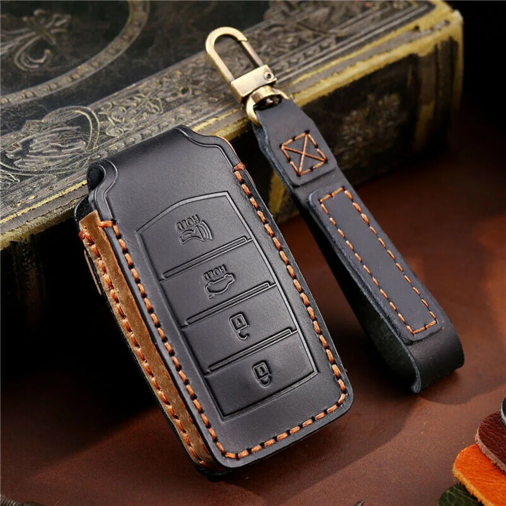 4 Buttons Leather Car Key Case Fob Cover Shell Keychain For Genesis G70 G80 G90 2021 2022 Interior Accessories
4 Buttons Leather Car Key Case Fob Cover Shell Keychain For Genesis G70 G80 G90 2021 2022 Interior Accessories