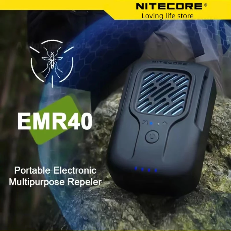 

NITECORE EMR40 Outdoor Camping Portable Mosquito Dispenser Portable Electronic Mosquito Incense Charging Mosquito Dispenser