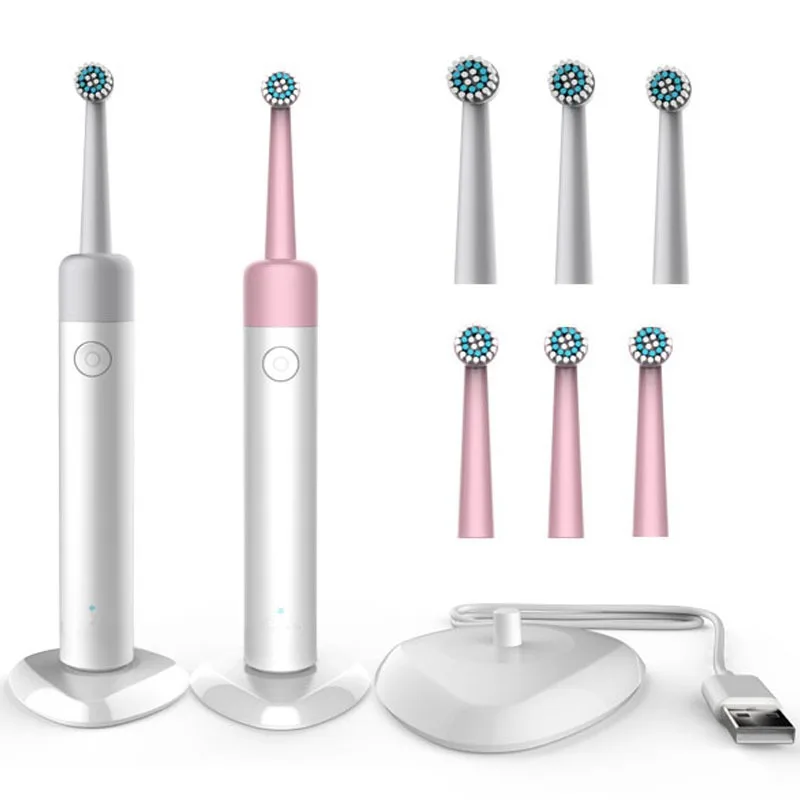 

Adult and Child Electric Rotary Toothbrush Waterproof Wireless Induction Charging Tooth Cleaning Toothbrush