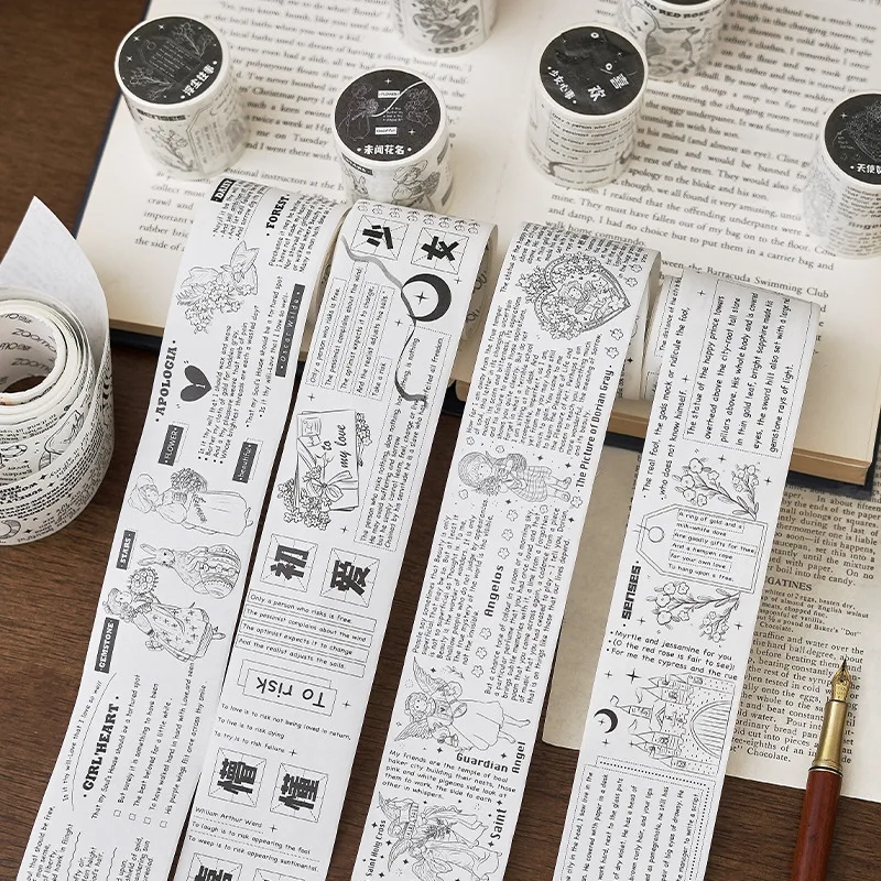 6PCS/LOT Vintage Fairytale Series Creative Angel And Lovely World Floral Washi Tapes Set 50mm*3M DIY Scrapbooking Deco Gift
6PCS/LOT Vintage Fairytale Series Creative Angel And Lovely World Floral Washi Tapes Set 50mm*3M DIY Scrapbooking Deco Gift