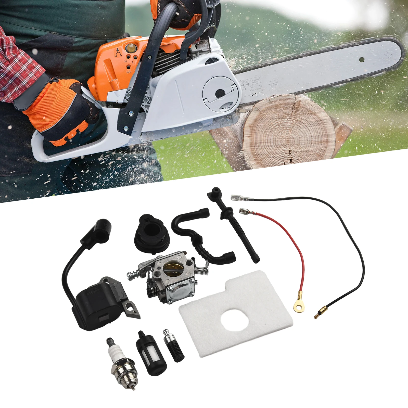 Комплект прокладок для карбюратора катушки зажигания для бензопилы STIHL 017 018 MS170 MS180 запасные части для двигателя бензопилы
Комплект прокладок для карбюратора катушки зажигания для бензопилы STIHL 017 018 MS170 MS180 запасные части для двигателя бензопилы