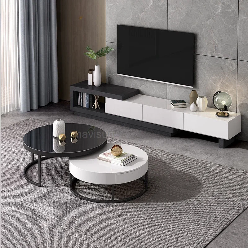 Modern Simple Style Circle Coffee Tables Drawers Multifunctional Indoor Coffee Tables Household Stolik Kawowy Home Furniture
Modern Simple Style Circle Coffee Tables Drawers Multifunctional Indoor Coffee Tables Household Stolik Kawowy Home Furniture