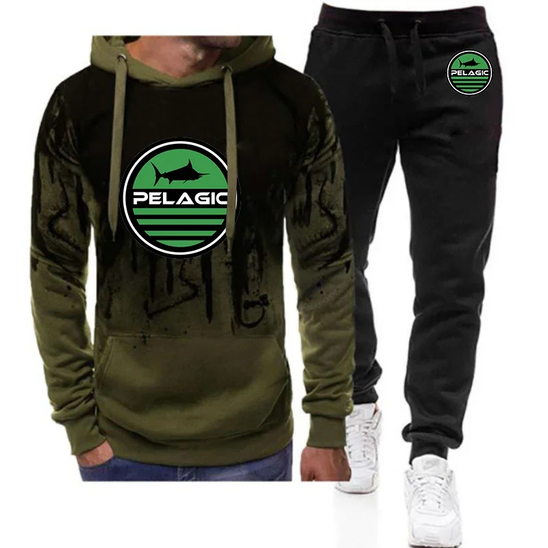 Pelagic Fisher Offshore 2024 Men New High Street Gradient Hoodies Casual Sweatpant Set Jacket Sport Hip Hop Coats+Trousers Suit
Pelagic Fisher Offshore 2024 Men New High Street Gradient Hoodies Casual Sweatpant Set Jacket Sport Hip Hop Coats+Trousers Suit