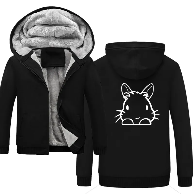 2022 Lovely Rabbit Hoodies Padded Sweatshirts Men Winter Thick Zipper Hoodies Mens Warm Fleece Brand-Clothing Tracksuit
2022 Lovely Rabbit Hoodies Padded Sweatshirts Men Winter Thick Zipper Hoodies Mens Warm Fleece Brand-Clothing Tracksuit