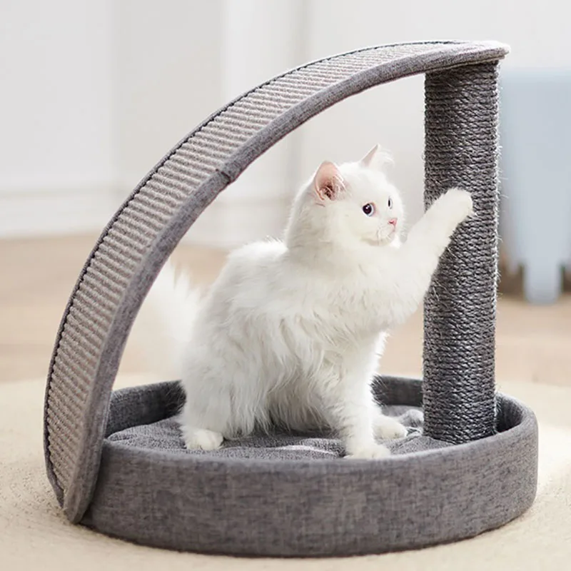 Sisal Rope Cat Scratching Board Pet Items Claw Sharpener Cat Den Three-dimensional Column Cats Accessories for Home Pet Items
Sisal Rope Cat Scratching Board Pet Items Claw Sharpener Cat Den Three-dimensional Column Cats Accessories for Home Pet Items