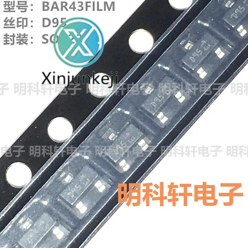 Оригинальный Новый Шелковый экран BAR43FILM D95 SOT23 30 В/100 мА SMD диод Шоттки 30 шт.
Оригинальный Новый Шелковый экран BAR43FILM D95 SOT23 30 В/100 мА SMD диод Шоттки 30 шт.