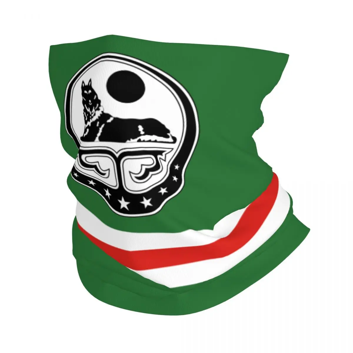 Chechen Coat Of Arms Neck Gaiter Women Men UV Face Shield Winter Chechnya Bandana Scarf for Ski
Chechen Coat Of Arms Neck Gaiter Women Men UV Face Shield Winter Chechnya Bandana Scarf for Ski