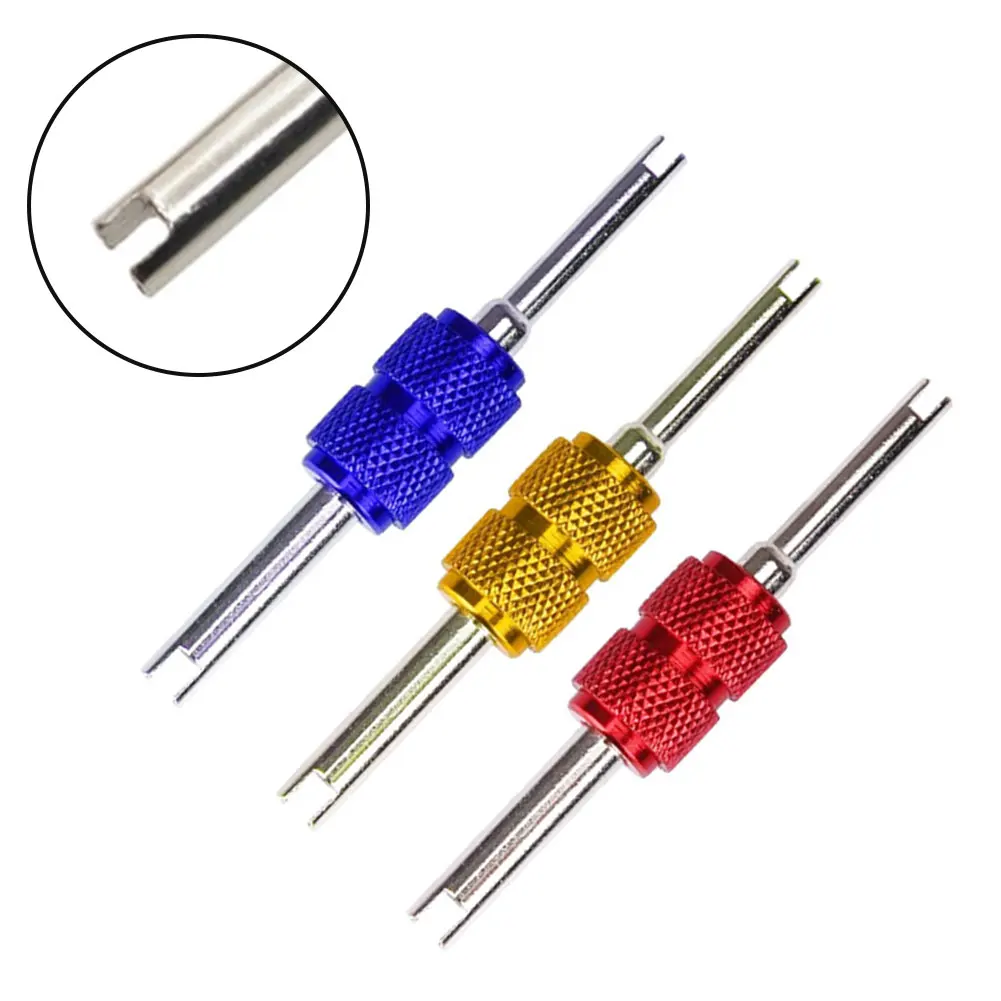 Repair Tool Valve Core Remover 1.5mm Blue/Red/Gold Dual Use Spanner Universal Tire Valve Core Stems Tire Remover
Repair Tool Valve Core Remover 1.5mm Blue/Red/Gold Dual Use Spanner Universal Tire Valve Core Stems Tire Remover