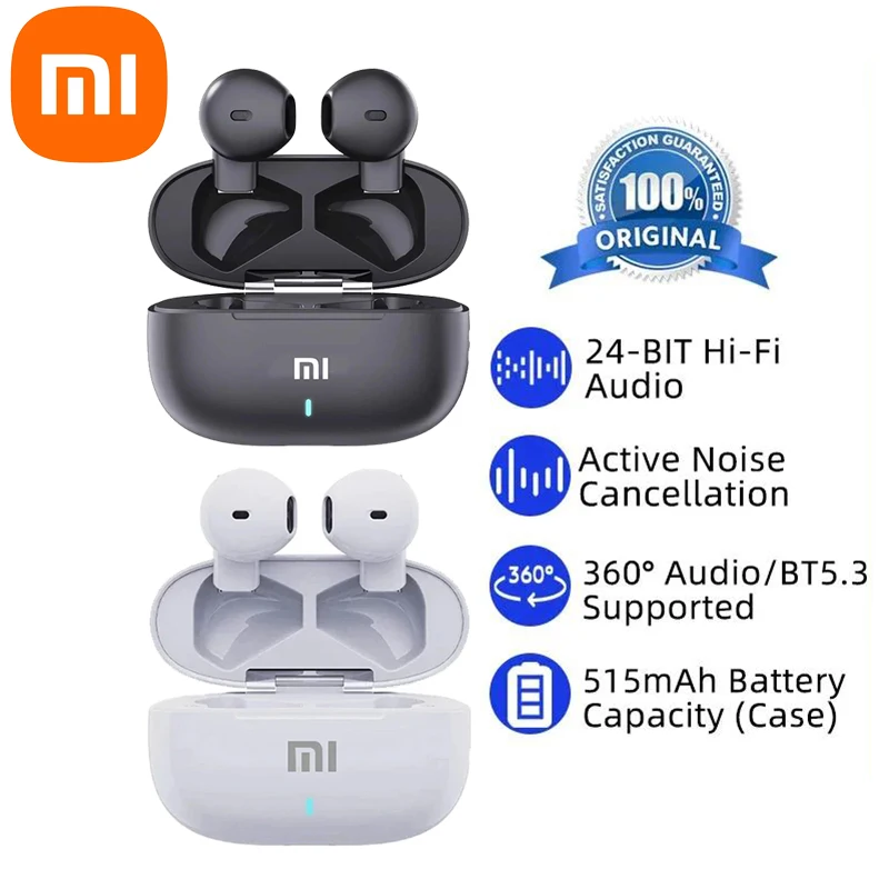 

Xiaomi E98 Bluetooth 5.0 Headphones TWS Wireless Earphones Sport Gaming Earbuds 9D Stereo Hifi Headsets With Microphone