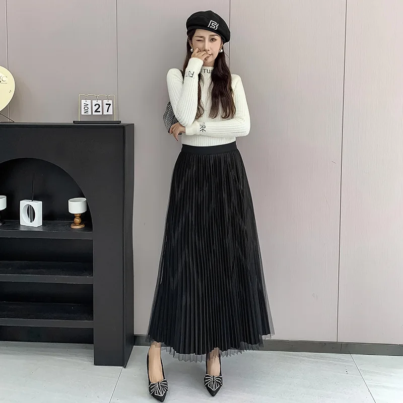 2023 Women Autumn and Winter Elegant Knitted Skirt High Waist Warm Knitting Ribbed Skirts Female Party H829
2023 Women Autumn and Winter Elegant Knitted Skirt High Waist Warm Knitting Ribbed Skirts Female Party H829