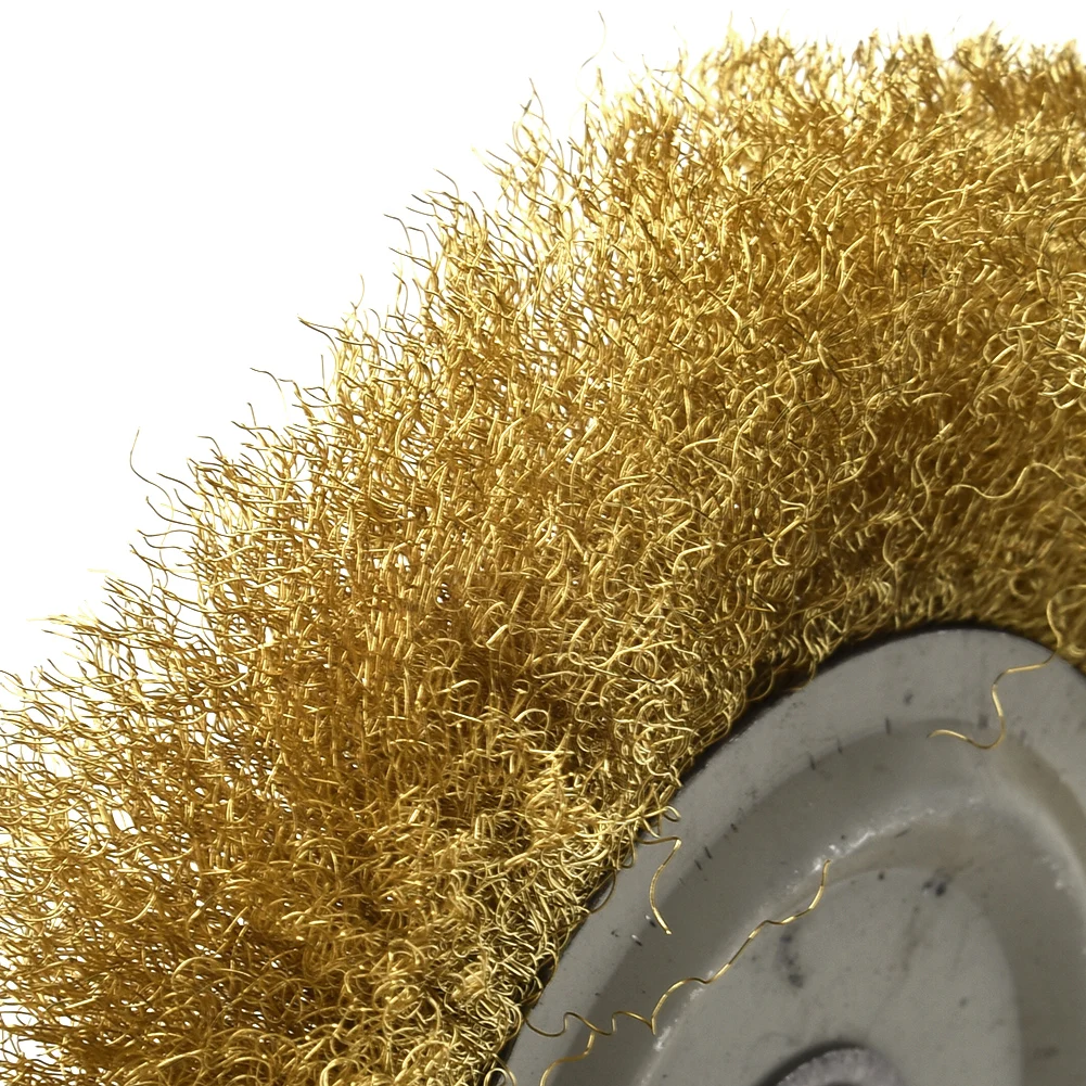 Polishing Wire wheel brush Sanding Deburring Derusting Rotary Descaling Grinding Accessories 125mm Copper Metal
Polishing Wire wheel brush Sanding Deburring Derusting Rotary Descaling Grinding Accessories 125mm Copper Metal