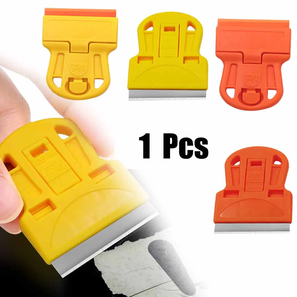 1PC Scraper With Blade One-Sided Razor Painting Scraper Holder Handle Standard Window Tinting Scraper Razor Tool Remover Cleaner
1PC Scraper With Blade One-Sided Razor Painting Scraper Holder Handle Standard Window Tinting Scraper Razor Tool Remover Cleaner