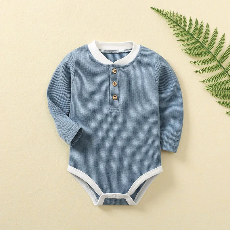 Baby Bodysuits Fashion Baby Clothing Boys Girls Romper 100% Cotton Thick Special Ribs Waffle Fabric Long Sleeved Newborn Jumper
Baby Bodysuits Fashion Baby Clothing Boys Girls Romper 100% Cotton Thick Special Ribs Waffle Fabric Long Sleeved Newborn Jumper