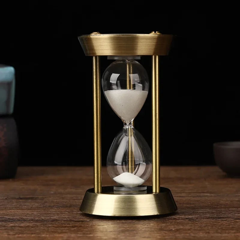 3/5/10 Minute Retro Metal Handicraft Hourglass Pendulum Home Office Desktop Arrangement Ornament Sand Timer Sandglass Decoration
3/5/10 Minute Retro Metal Handicraft Hourglass Pendulum Home Office Desktop Arrangement Ornament Sand Timer Sandglass Decoration