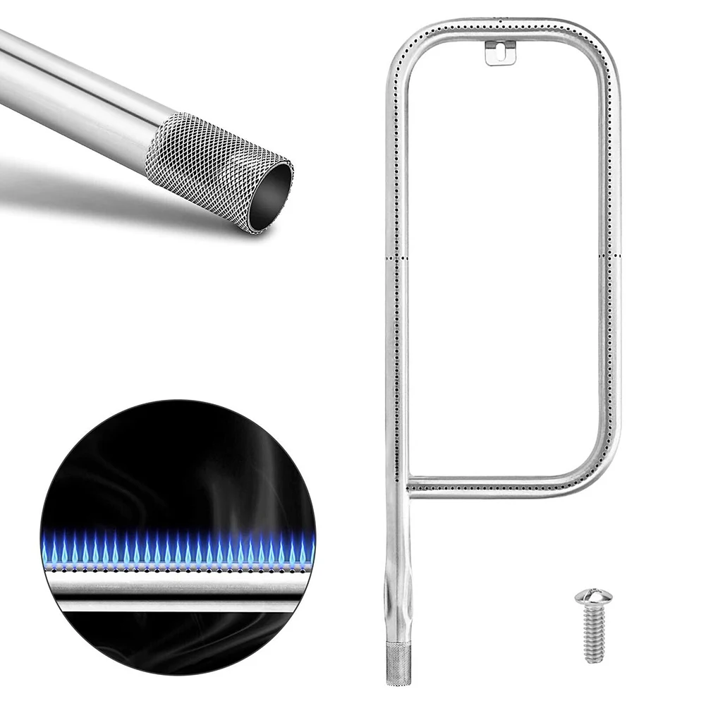 Stainless Steel Burner Accessories 60041 69956 41862 17 Inch Gas Grill Replacement Part For Weber Q200 Q220 Q2000 Q2200
Stainless Steel Burner Accessories 60041 69956 41862 17 Inch Gas Grill Replacement Part For Weber Q200 Q220 Q2000 Q2200