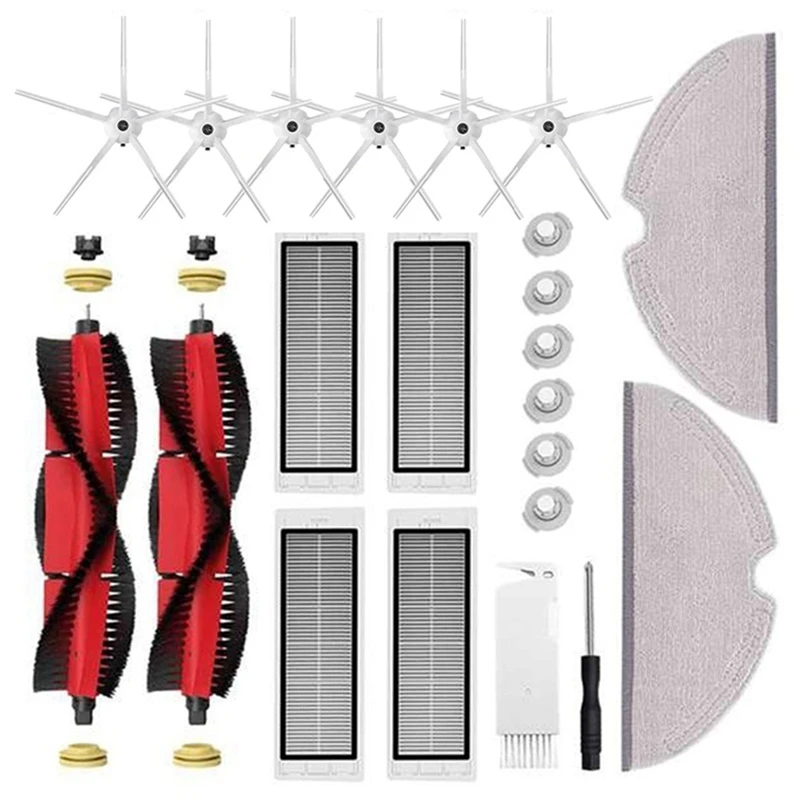 1 Set Main Side Brush Hepa Filter Mop Parts For Xiaomi Roborock S5 S502-00 S502-02 S5 Max S6 S6 Maxv S6 Pure E4 Robot Vacuum
1 Set Main Side Brush Hepa Filter Mop Parts For Xiaomi Roborock S5 S502-00 S502-02 S5 Max S6 S6 Maxv S6 Pure E4 Robot Vacuum