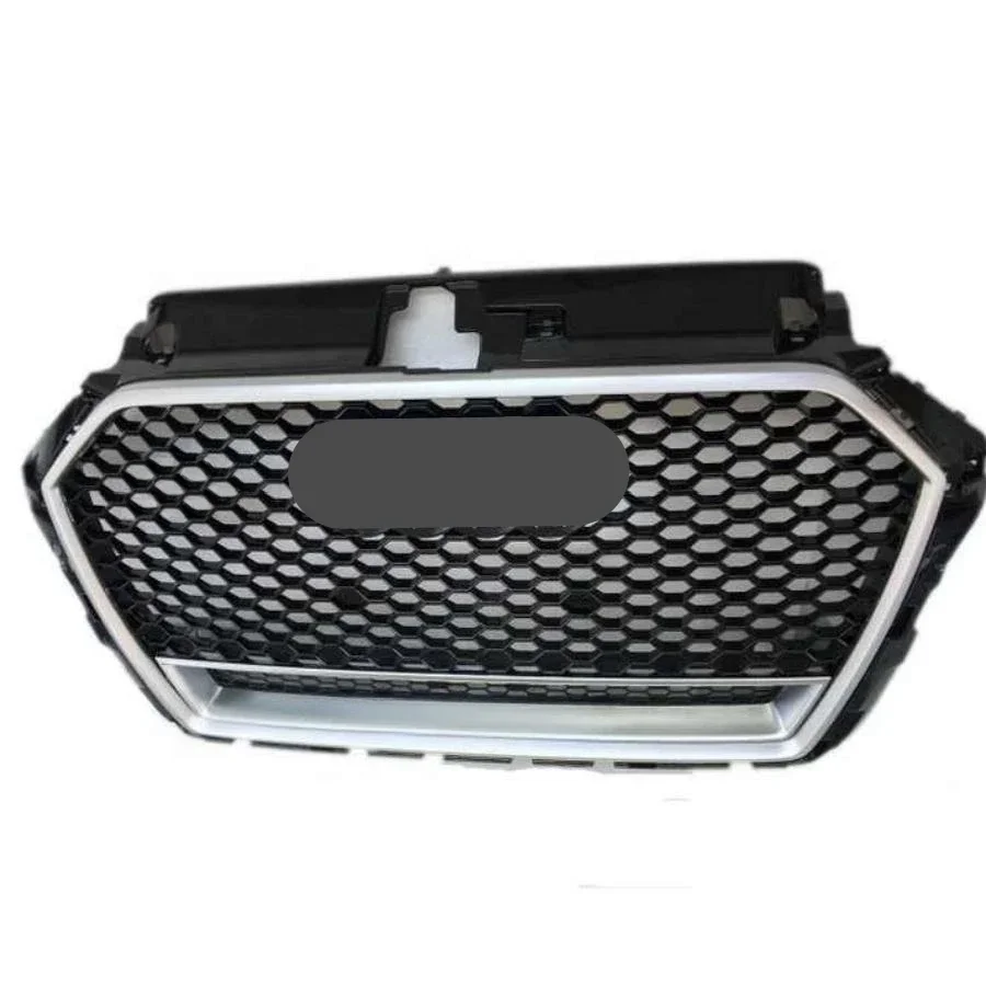 

For RS3 Style Front Sport Hex Mesh Honeycomb Hood Grill for Audi A3/S3 8V 2017-2020 car accessories