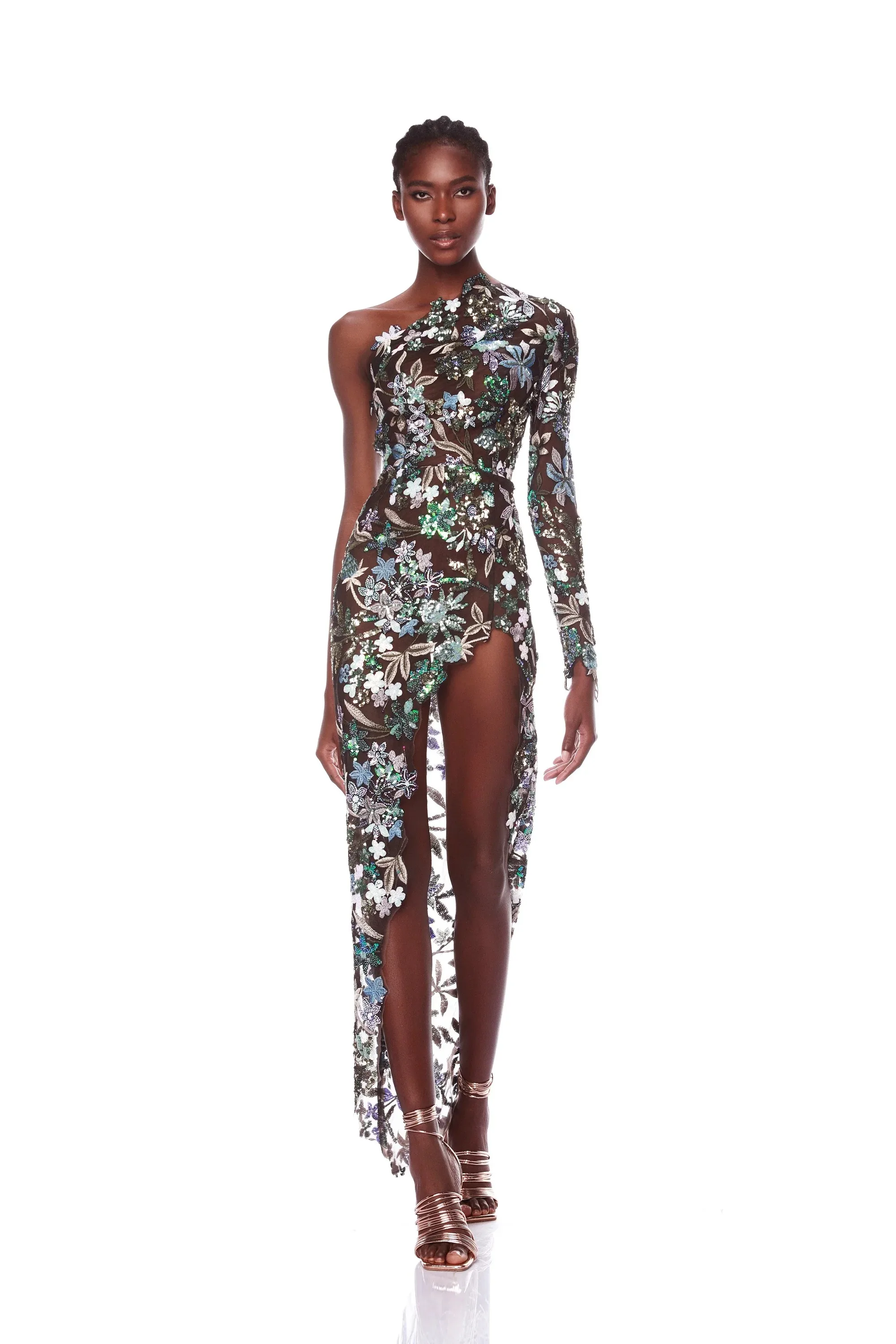 Chinese Style Lace Sequin mbroidered One-Shoulder Dress with Unique Design and Glittery Detail – Elegant Long Evening Dress
Chinese Style Lace Sequin mbroidered One-Shoulder Dress with Unique Design and Glittery Detail – Elegant Long Evening Dress