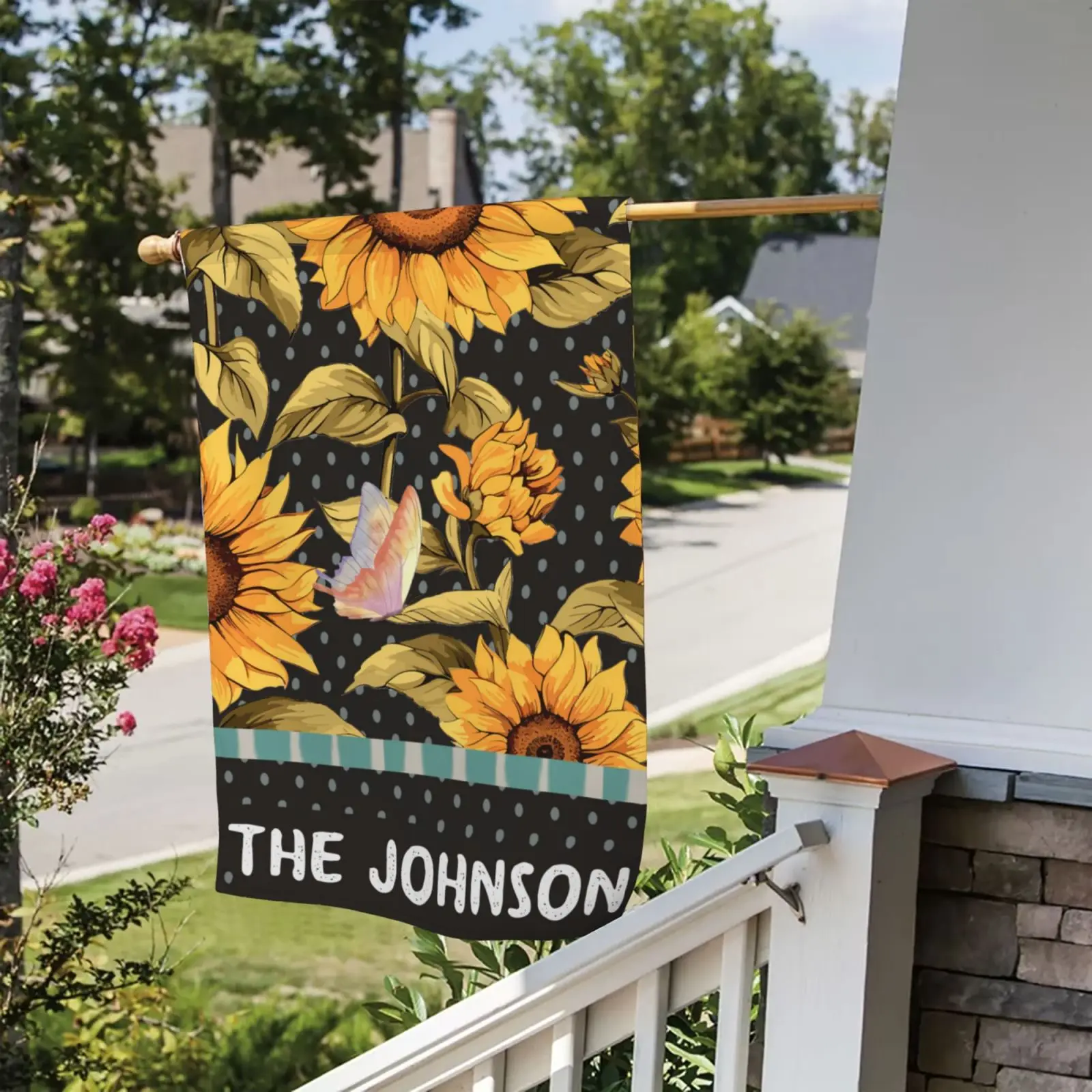 Personalized Spring Summer Sunflowers Garden Flag Customized Family Name & Year Polyester Flower Butterfly Yard Flag Room Decor
Personalized Spring Summer Sunflowers Garden Flag Customized Family Name & Year Polyester Flower Butterfly Yard Flag Room Decor