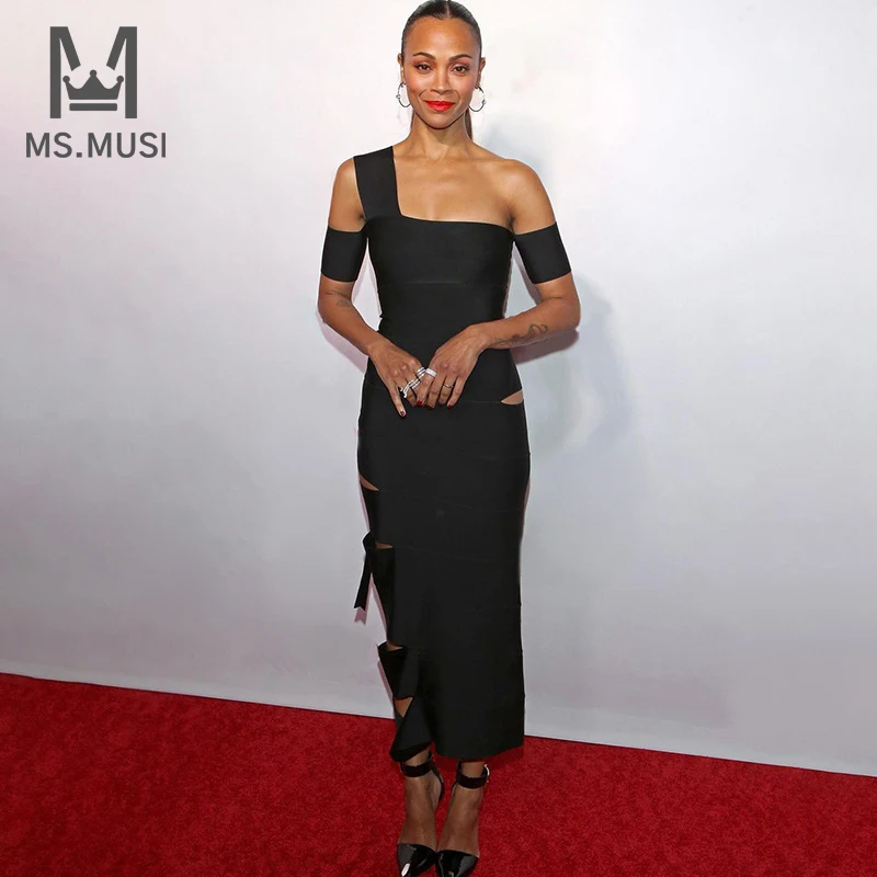MSMUSI 2023 New Fashion Women Sexy One Shoulder Off The Shoulder Hollow Out Backless Bandage Party Club Bodycon Event Midi Dress
MSMUSI 2023 New Fashion Women Sexy One Shoulder Off The Shoulder Hollow Out Backless Bandage Party Club Bodycon Event Midi Dress