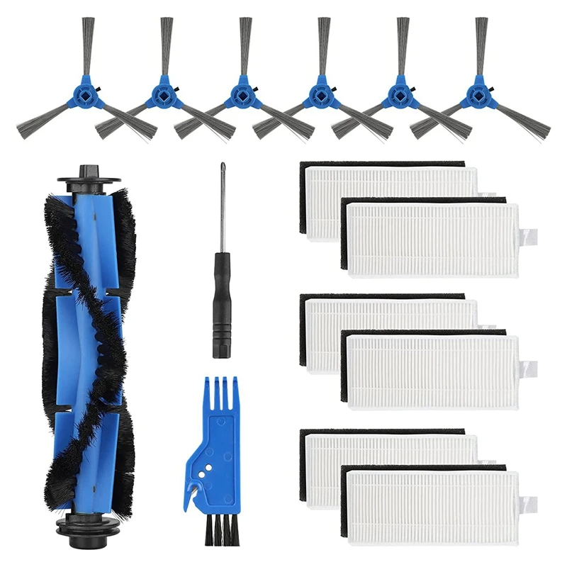 Набор сменных аксессуаров для Eufy Robovac 11S,Robovac 30, Robovac 30C,Robovac 15C, замена робота-пылесоса
Набор сменных аксессуаров для Eufy Robovac 11S,Robovac 30, Robovac 30C,Robovac 15C, замена робота-пылесоса
