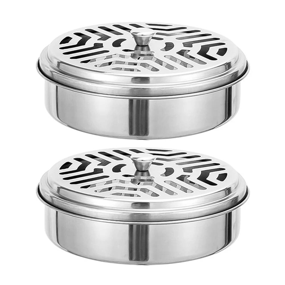 Premium Stainless Steel Coil Holder Set Effective Repellent Durable and Heat resistant Easy to Clean 2 Piece Pack
Premium Stainless Steel Coil Holder Set Effective Repellent Durable and Heat resistant Easy to Clean 2 Piece Pack