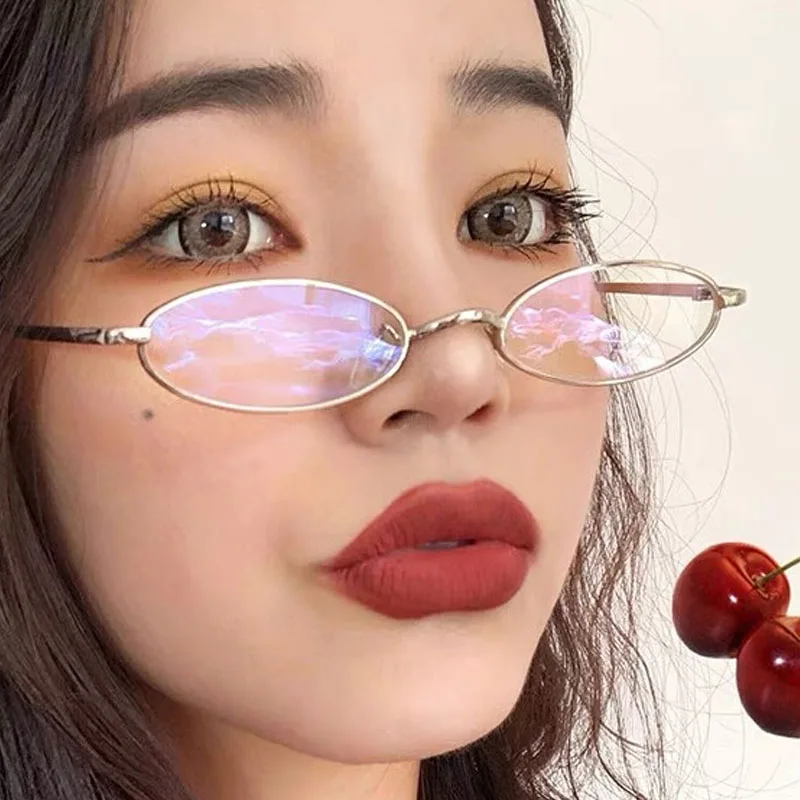 Metal Oval Shades for Women Men Anti Blue Light Sunglasses 2024 Unisex Bling Eyeglasses Frames Uv400 Fashion Eyewear Glasses
Metal Oval Shades for Women Men Anti Blue Light Sunglasses 2024 Unisex Bling Eyeglasses Frames Uv400 Fashion Eyewear Glasses