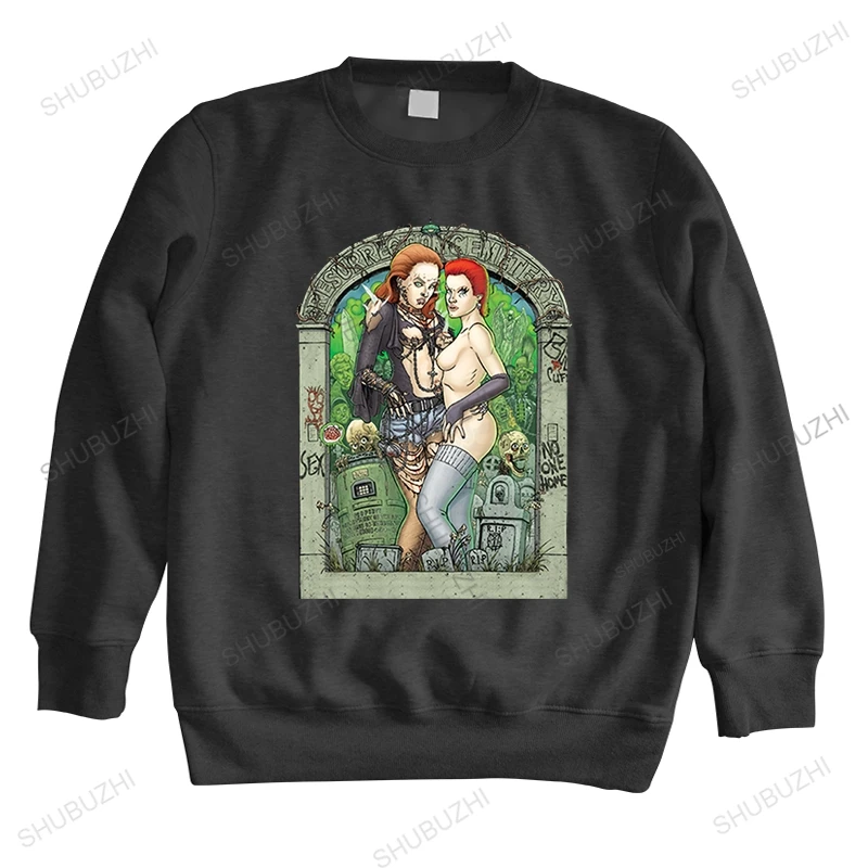 

new spring cotton sweatshirt male teenager hoodies Return of the Living Dead bigger size mens shubuzhi o-neck cool warm hoody