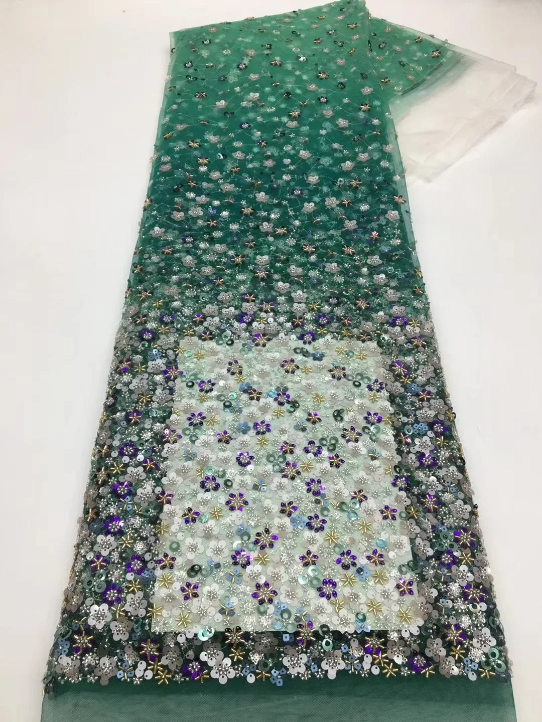 African Beaded Lace Fabric 2024 Embroidery Nigerian Bridal Lace High Quality French Tulle Sequins Lace Fabric for Wedding XX5785
African Beaded Lace Fabric 2024 Embroidery Nigerian Bridal Lace High Quality French Tulle Sequins Lace Fabric for Wedding XX5785