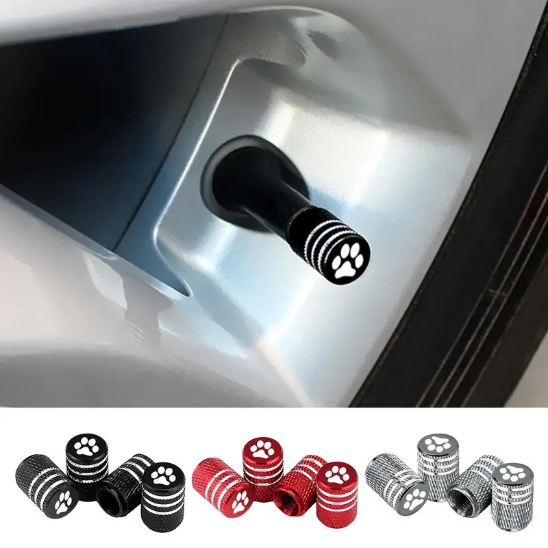 Car Tire Valve Caps Covers 4PCS Universal Aluminum Corrosive Resistant Leak-Proof Tire Caps Wheel Valve Covers Car Accessories
Car Tire Valve Caps Covers 4PCS Universal Aluminum Corrosive Resistant Leak-Proof Tire Caps Wheel Valve Covers Car Accessories