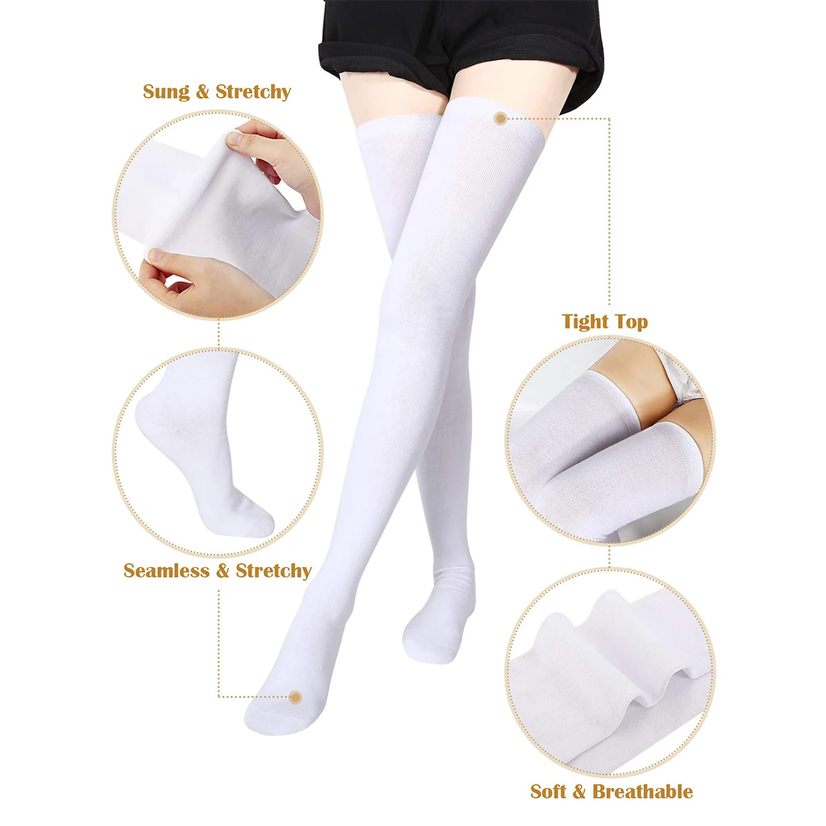 Thicken Warm Long Socks Winter Women Long Stocking Warm Thigh High Socks Ladies Over The Knee Socks Winter Thermal Sock 80cm
Thicken Warm Long Socks Winter Women Long Stocking Warm Thigh High Socks Ladies Over The Knee Socks Winter Thermal Sock 80cm