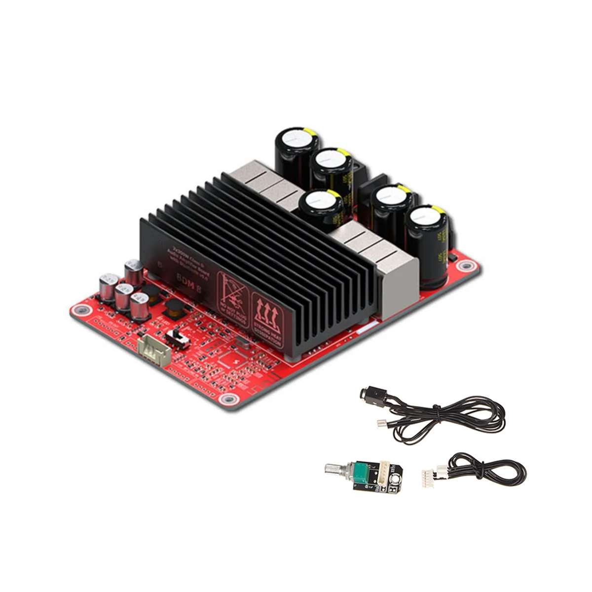 300Wx2 TPA3255 2-Channel Stereo Amplifier Board High Power Bluetooth 5.0 DC24-48V Class D Digital Power Amplifier Audio
300Wx2 TPA3255 2-Channel Stereo Amplifier Board High Power Bluetooth 5.0 DC24-48V Class D Digital Power Amplifier Audio