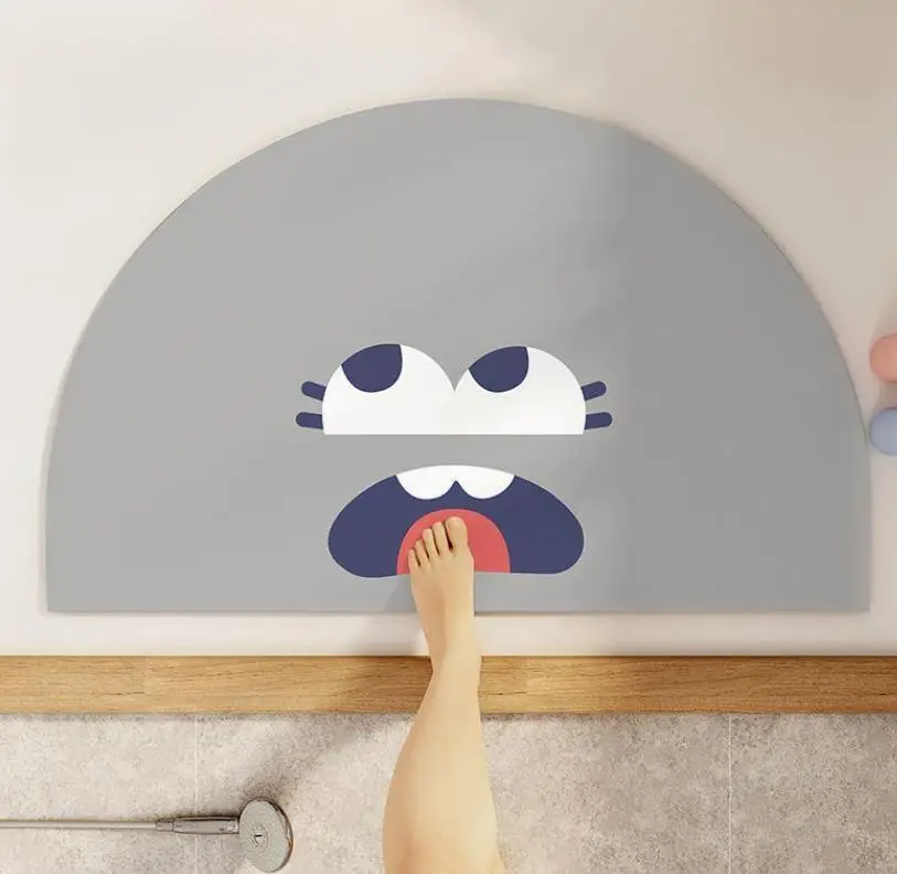2023 Door mat, living room mat, bathroom anti-skid mat, bathroom absorbent floor mat Cartoon carpet 
2023 Door mat, living room mat, bathroom anti-skid mat, bathroom absorbent floor mat Cartoon carpet