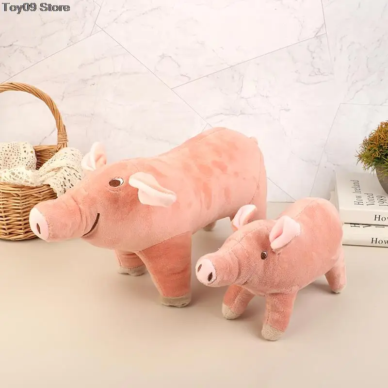 

New Style 1Pcs 25cm Pig Plush Toy Simulated Soft Stuffed Doll Sofa Pillow Piggy Animal Cushion Kid Birthday Gift