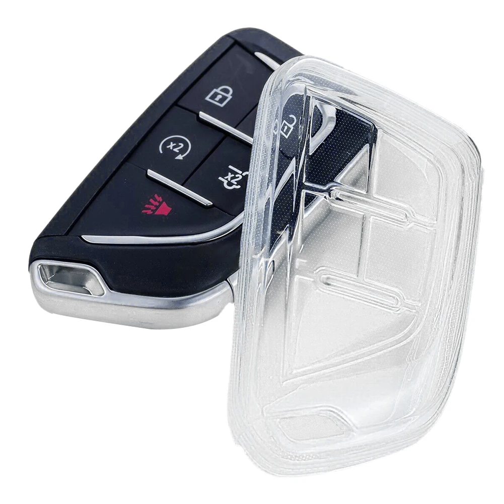 Fob Cover Car Key Case Car Accessories Anti-scratch Clear For Cadillac CT4 2020-2023 Transparent Practical High Quality New
Fob Cover Car Key Case Car Accessories Anti-scratch Clear For Cadillac CT4 2020-2023 Transparent Practical High Quality New