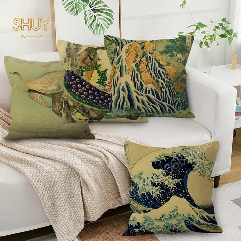 Vintage Japan Art Pillow Case Square Sofa Cushion Covers Office Car Bed Waist Throw Pillows Home Living Room Decor Birth Gifts
Vintage Japan Art Pillow Case Square Sofa Cushion Covers Office Car Bed Waist Throw Pillows Home Living Room Decor Birth Gifts