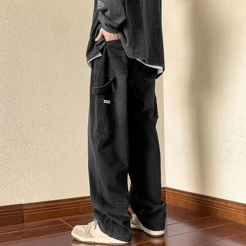 Male Cowboy Pants Straight Jeans for Men Washed Trousers Cargo Wide Leg Brown Y 2k Vintage High Quality Xs Cheap Cotton Luxury
Male Cowboy Pants Straight Jeans for Men Washed Trousers Cargo Wide Leg Brown Y 2k Vintage High Quality Xs Cheap Cotton Luxury